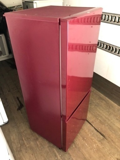 福岡市内配送無料　AQUA アクア AQR-18F(R) [冷蔵庫 (184L・右開き) 2ドア ルージュ]