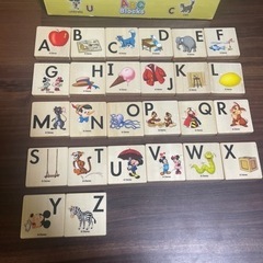 DWE ディズニー　ABC blocksの画像