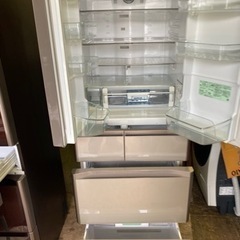 配送可能　日立 HITACHI R-G4800E XN [Gシリーズ 真空チルド （475L・フレンチドア） 6ドア クリスタルシャンパン]の画像