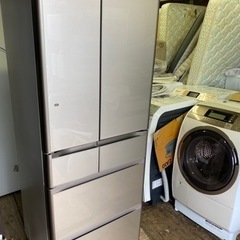 配送可能　日立 HITACHI R-G4800E XN [Gシリーズ 真空チルド （475L・フレンチドア） 6ドア クリスタルシャンパン]の画像