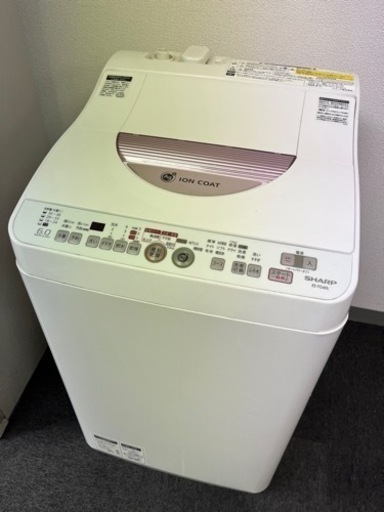 SHARP シャープ 乾燥機能付き洗濯機 6kg