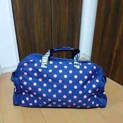 ピンクラテ　ボストンバック　林間学校や修学旅行に！の画像