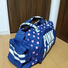 ピンクラテ　ボストンバック　林間学校や修学旅行に！の画像