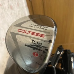 ダンロップ製クラシックなプロモデル　ゴルフクラブ　キャディーバック付き　の画像