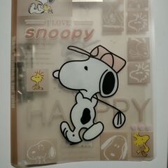 SNOOPYスヌーピーバインダー　A4