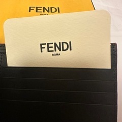 【美品】フェンディ　パックバグズアイ二つ折り財布　レッドの画像
