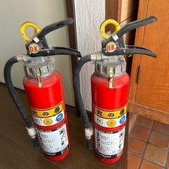 消火器　ミヤタ　火の番　宮田工業株式会社　1993年　2本まとめ