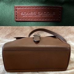 ソメスサドルsomes saddle ショルダーバッグ　本革レディース　メンズ