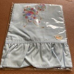 手作りの友禅染エプロンの画像