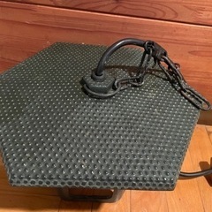 昭和　レトロ　鉄製ライト の画像