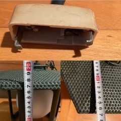 昭和　レトロ　鉄製ライト の画像