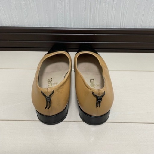 CHANEL シャネル バイカラー パンプス 22.5cm