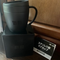 ご購入者様決定！新品未使用、UNIQLOユニクロノベルティマグカ...