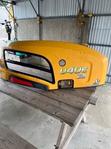 クボタU406E サイドカバー