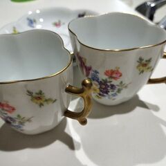 ohashiティーカップセットソーサー付きの画像