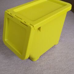 カインズ購入　インテリアキャリコS　エールイエロー　2個セットの画像