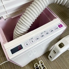 【超美品‼️】日立 2016年製 ふとん乾燥機 布団/衣類/靴対応 マット不要 フローラルピンク♪の画像