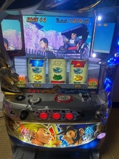 押番長3 パチスロ実機　コイン不要機付き