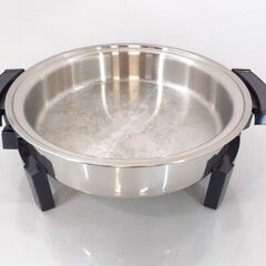 リキッドコア 電気スキレット ステンレス 鍋 蓋なし　/MJ-0...