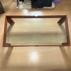 【売ります】ガラスローテーブル╒╕
