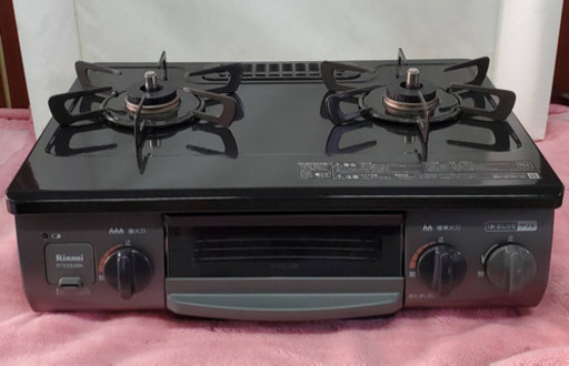 リンナイ　LPガス用　ガスコンロ　2021年製　グリル未使用　お譲りします