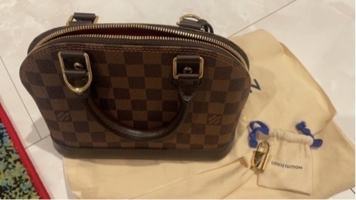 ルイヴィトンハンドバッグ　ダミエエベヌアルマ BB N41221