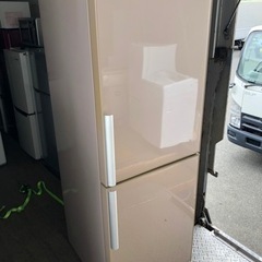 北九州市内配送無料 保証付き サンヨー SANYO SR-D27U-W [冷蔵庫（270L