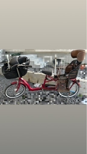 子供乗せ自転車（非電動）3人乗り！(土・日限定値下げ！)