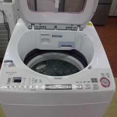 ID 344075　洗濯機8K　シャープ　２０１６年製　ES-TX850
