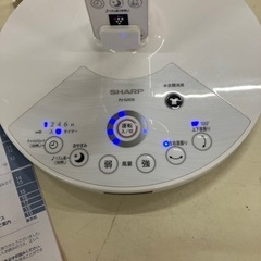 SHARP 扇風機 プラズマクラスター 2018年製の画像
