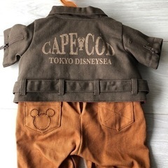 ダッフィ　コスチューム（6点セット）の画像