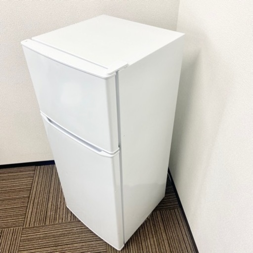 激安‼️単身用にピッタリ 130L 19年製Haier2ドア冷蔵庫JR-N130A(W)☆05512