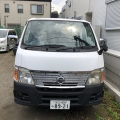 H18年　日産　キャラバン　E25　VPE25　後期　純正 　サイドガラス　クォーターガラス　リアガラス　運転席側　RR　ゴム枠　管A0308-2