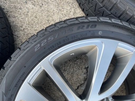 【ホイール4本セット】WRX S4純正