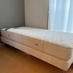 SIMMONSシングルベッド　6/6までに受取に来てくださる方限定！！の画像