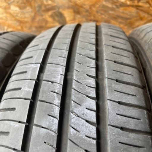 バリ山　DUNLOP ダンロップ　EC204 175/65R15 夏タイヤ　2019年製　15インチ