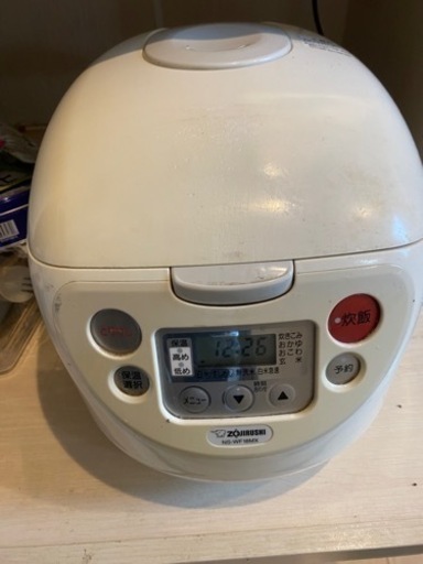 【受け渡し者決定】炊飯器10号炊き　象印NS-WF18MX