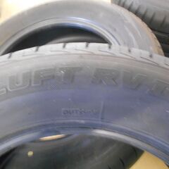 ☆ミニバン専用タイヤ☆　ブリヂストン LUFT RVⅡ 215 / 60 / 16　4本セット 溝残り7ミリ程度の画像