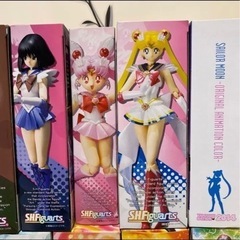 美少女戦士セーラームーン S.H.Figuartsフィギュアセットの画像