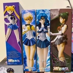 美少女戦士セーラームーン S.H.Figuartsフィギュアセットの画像