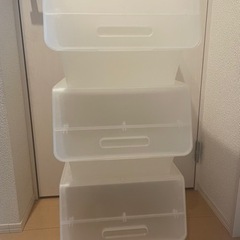 積み重ね収納ボックスの画像