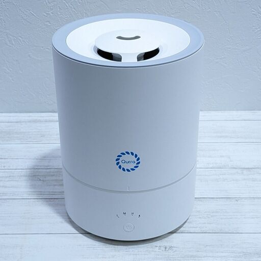新品　未使用　加湿器　3Rシステム　Qurra　超音波加湿器　4L　MoisKasta　アロマ　モイスカスタ　3R-UHT03WT　C0CQ0216
