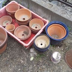 譲ります｜植木鉢　家庭菜園など