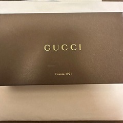 【美品】グッチ　長財布　レディース　ブルー　箱付きの画像