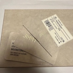 【美品】ジミーチュウ　三つ折り財布　グレー　レディース　箱付きの画像
