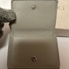【美品】ジミーチュウ　三つ折り財布　グレー　レディース　箱付きの画像