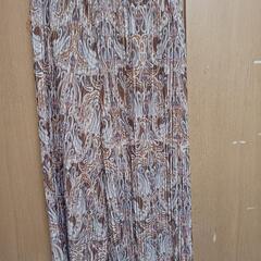 フレアワイドパンツ3Lの画像