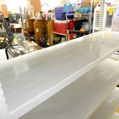 ダイソー スチールラック 5段 スチール棚 幅150×奥行45×高さ180㎝ ホワイト オフィス家具 西岡店の画像