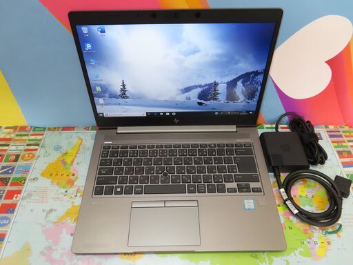 JC03145 HP ZBook 14U G5 i7 WX310搭載 バッテリー新品 美品 office