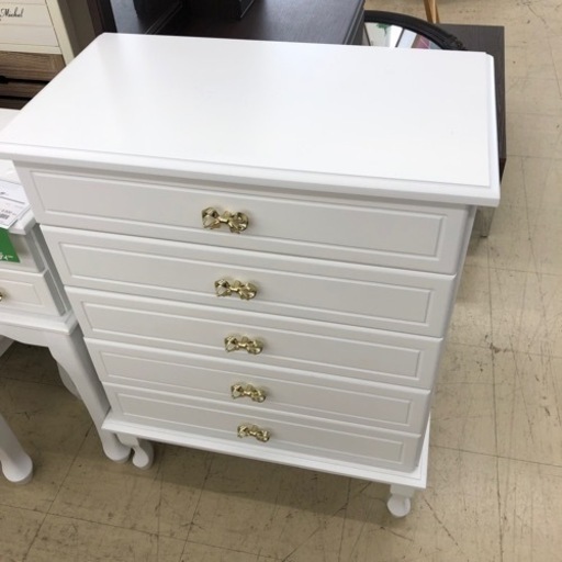 ホワイトチェスト 値下げしました